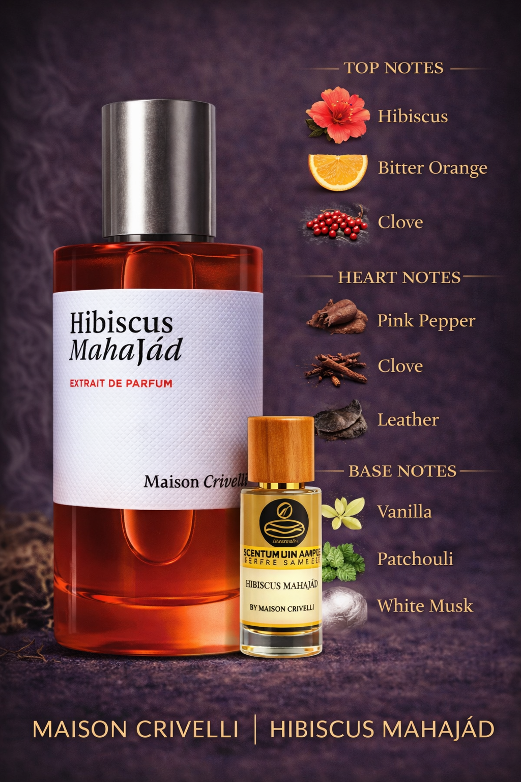 Hibiscus Mahajád Maison Crivelli
 12 ml