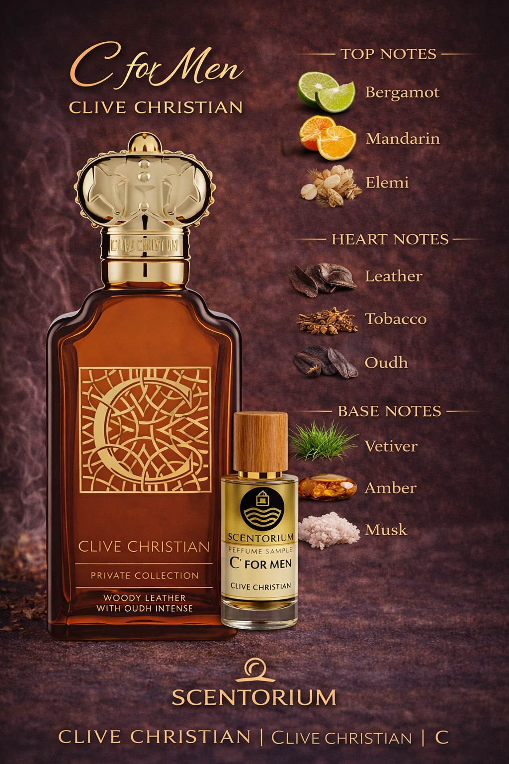 Clive Christian “C Woody Leather”