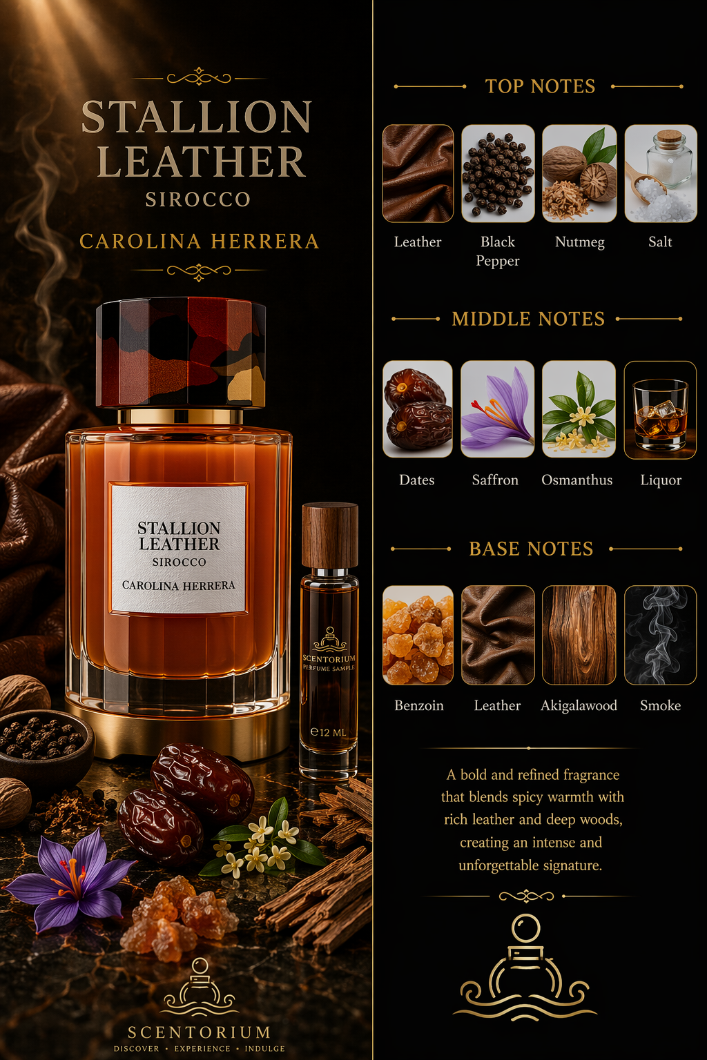 Carolina Herrera – Stallion Leather Sirocco