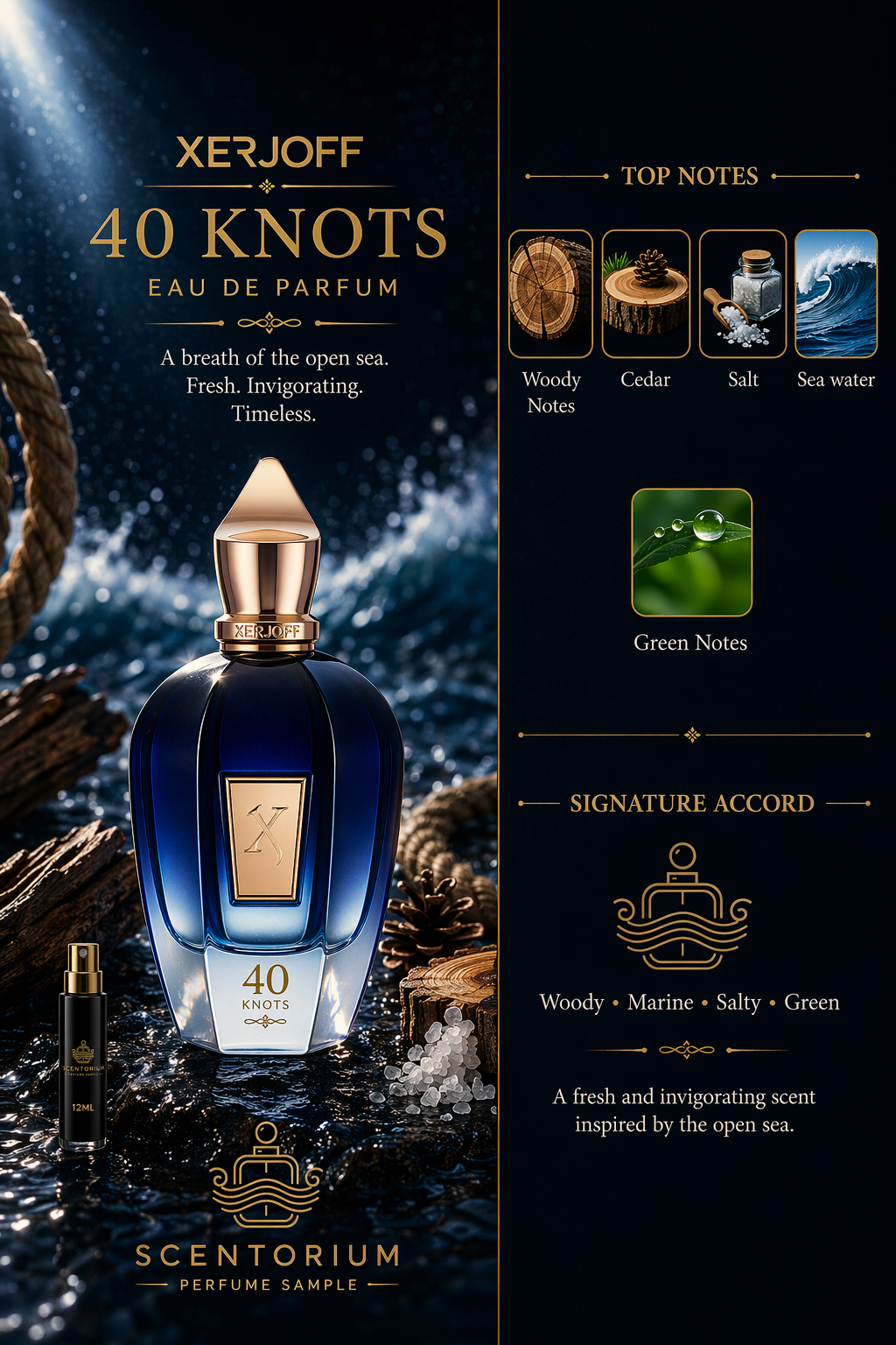 Xerjoff 40 Knots 12 ml