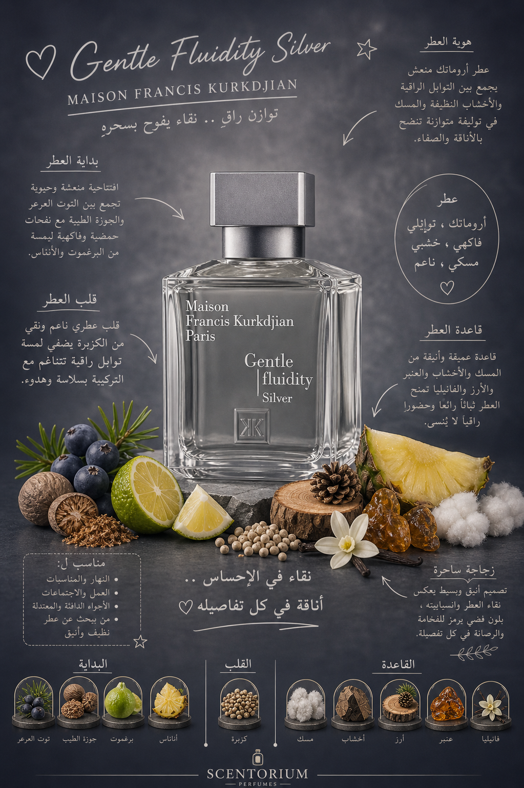 MAISON FRANCIS KURKDJIAN
Gentle Fluidity Silver